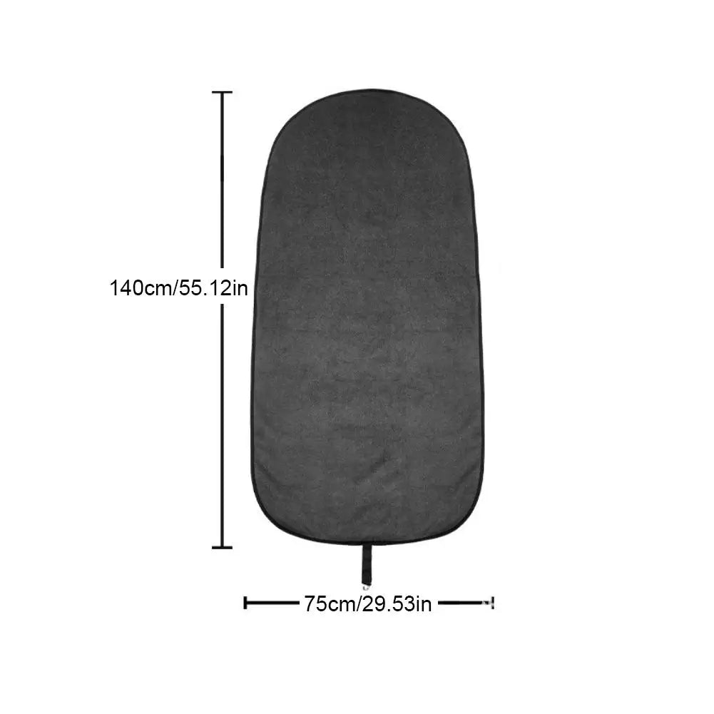 Premium Washable Sports Towel Car Seat Cover - Waterproof, Sweat-Absorbing, Non-Slip Auto Cushion for All Seasons