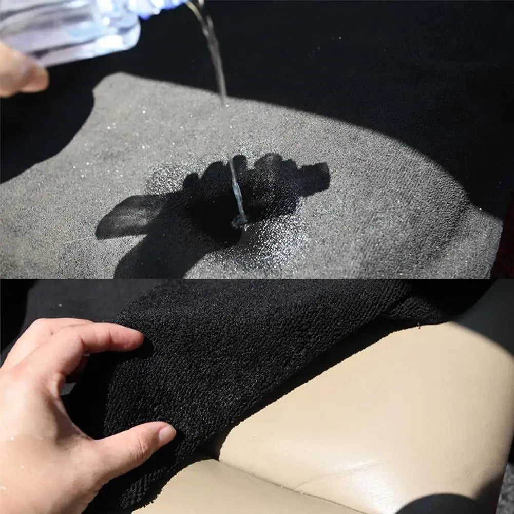 Premium Washable Sports Towel Car Seat Cover - Waterproof, Sweat-Absorbing, Non-Slip Auto Cushion for All Seasons