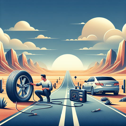 What to do if your tyre goes flat in the middle of nowhere