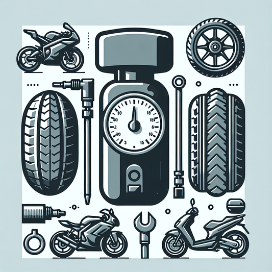 The compact inflator every biker should carry & use for motorcycles & scooters