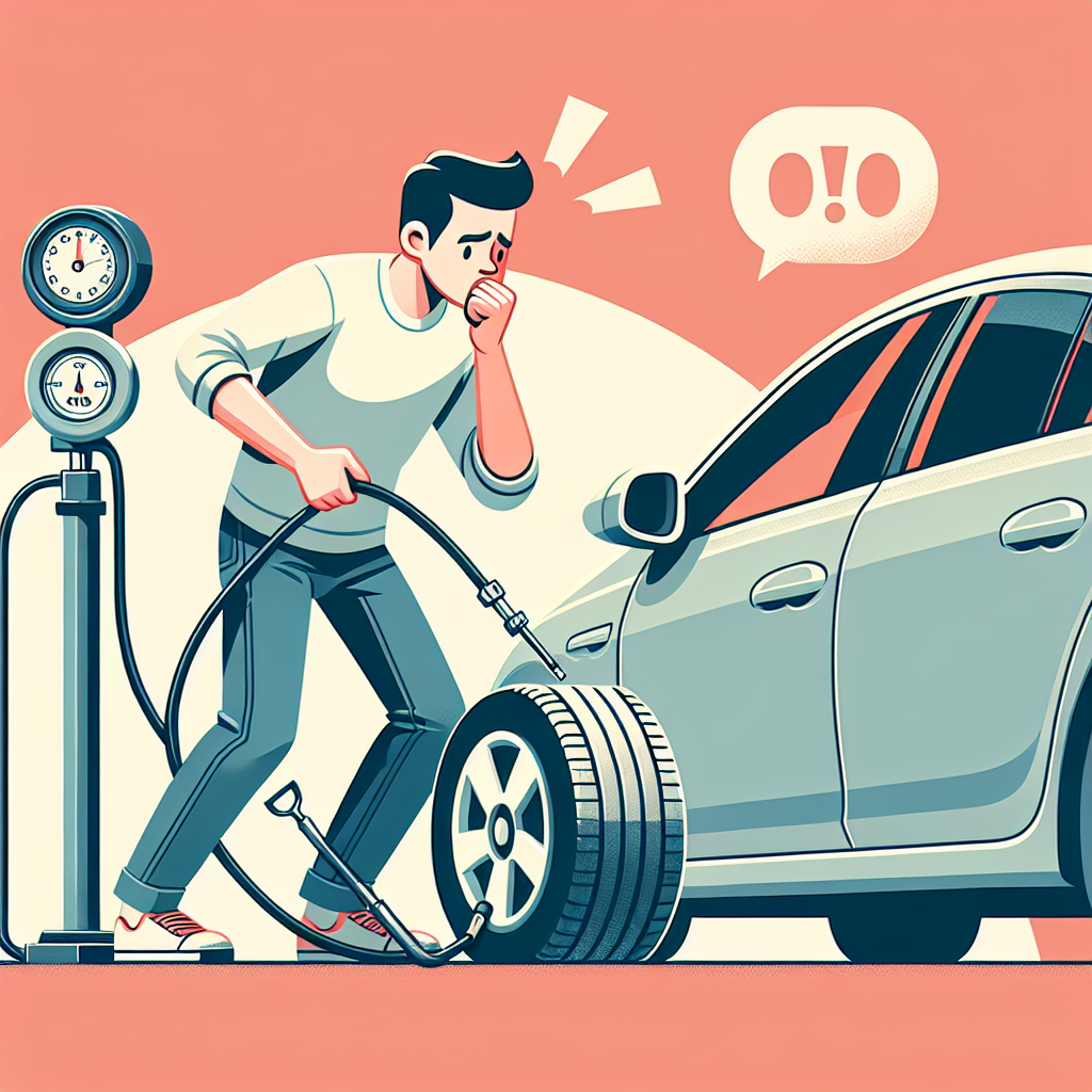 Why portable tyre inflators are better kept in the car than a floor pump