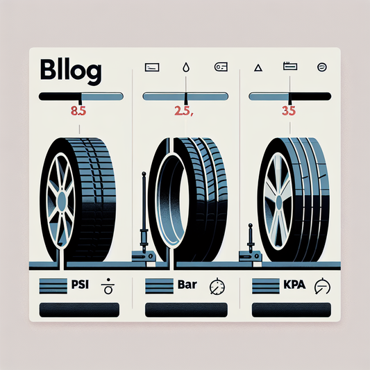 What's the difference between PSI, BAR and KPA - tyre pressure explained