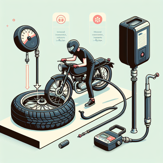 How to inflate bike & motorcycle tyres using a car tyre inflator