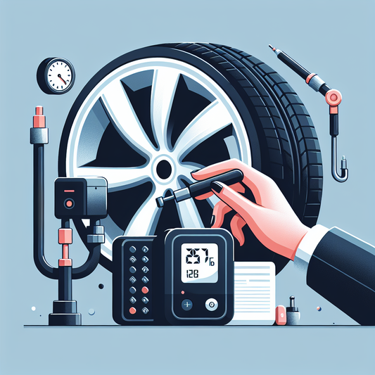 How to check tyre pressure the right way with digital inflators
