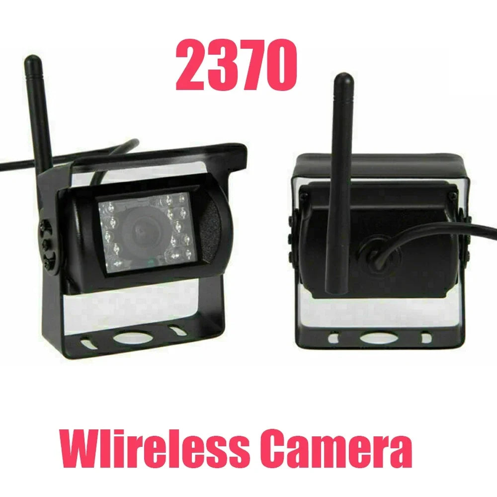 Upgrade Your Safety: Wireless Night Vision Backup Camera with 7" Mirror Monitor for Cars