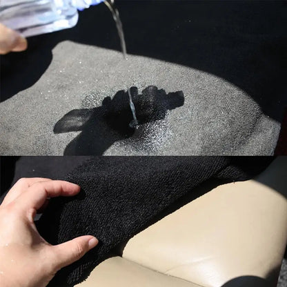 Premium Washable Sports Towel Car Seat Cover - Waterproof, Sweat-Absorbing, Non-Slip Auto Cushion for All Seasons